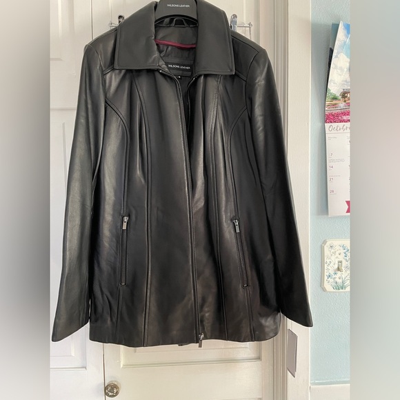 Wilson’s Lindsey thinsulate leather scuba jacket New with Tags - Picture 5 of 16